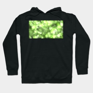 Abstract bubbles green Hoodie